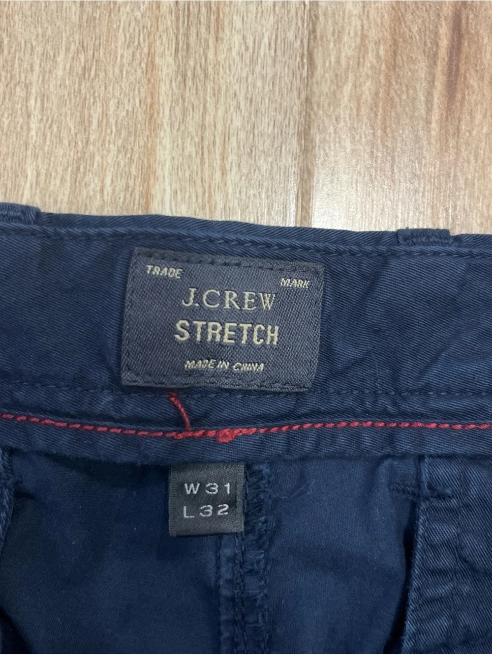 J. Crew Dark Navy Chino Pants - Slim Straight